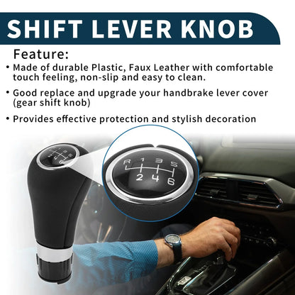 6 Speed Manual Gear Shifter Knob for Mercedes-Benz C-Class (2007-2023)