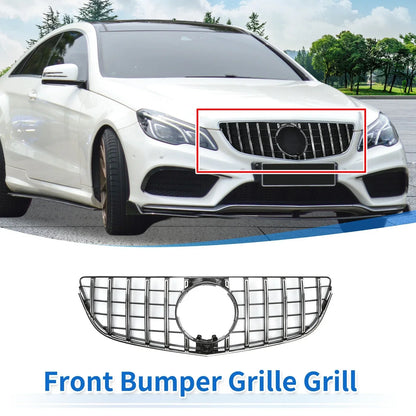 Front Upper Bumper Grille for Mercedes-Benz E200 (2014-2017)
