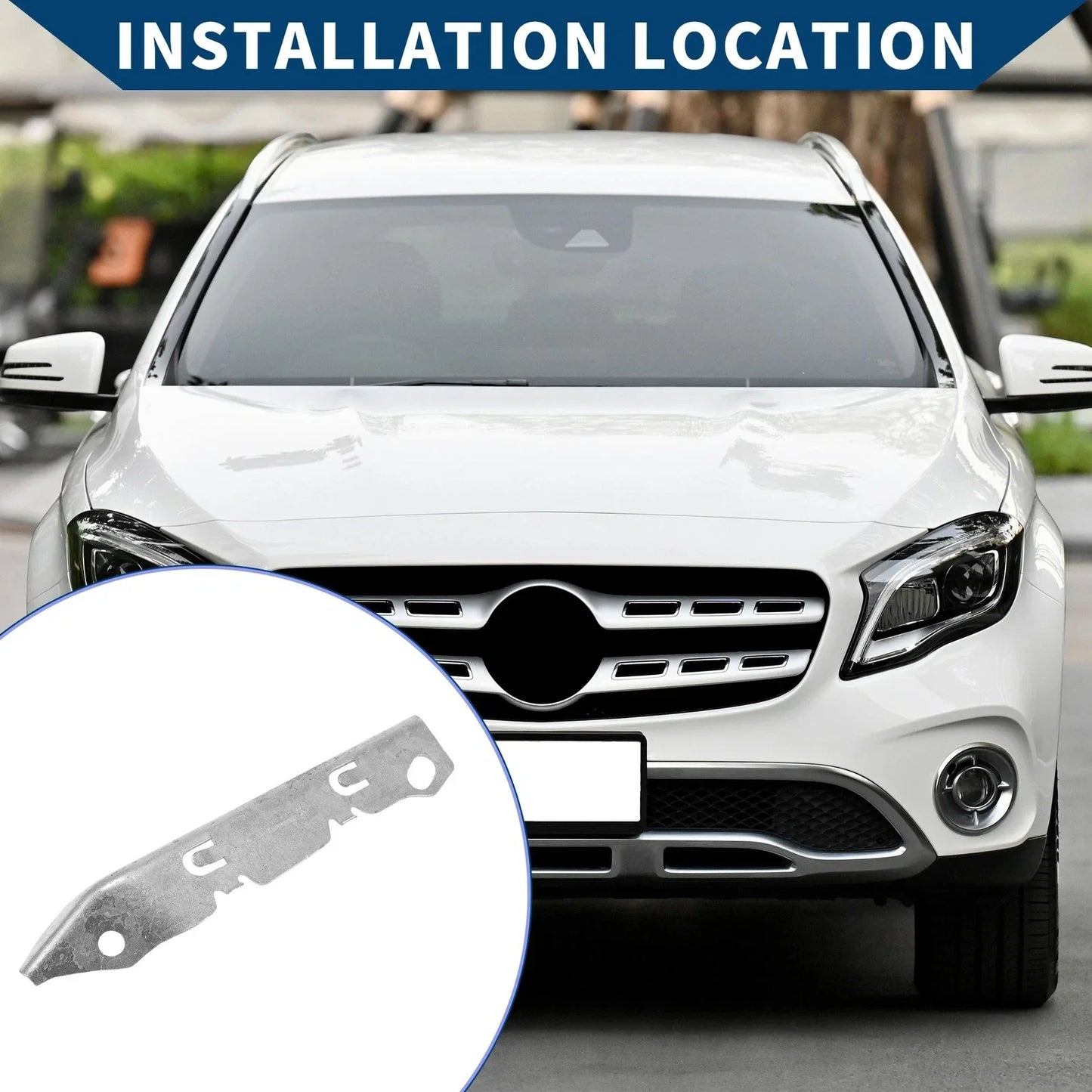 Front Left Bumper Retainer Bracket for BMW 335i (2011-2013)