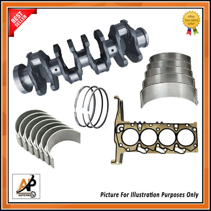 Crankshaft Bearings and Head Gasket and Piston Rings for Ford Transit 2.2 TDCI (2000–2006)