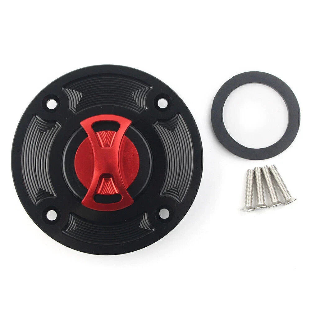 Red Fuel Gas Tank Cap Cover for Suzuki TL1000S GS500 GSXR600 GSXR750 GSXR1000