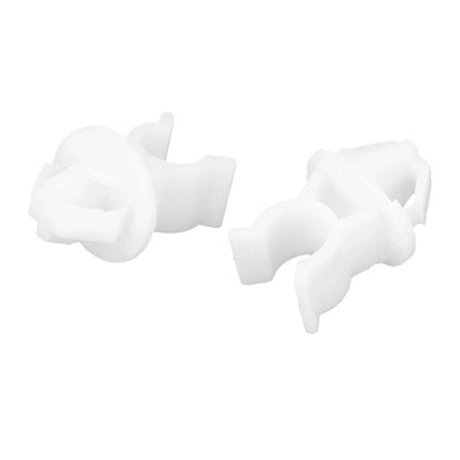 20 x Black White Car Hood Prop Rod Clips for Honda Accord CR-V Civic City