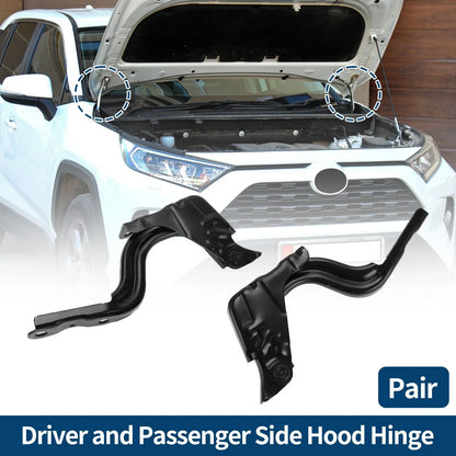 Hood Hinges for Hyundai Elantra 2017-2020 Front Bonnet Bracket 1 Pair