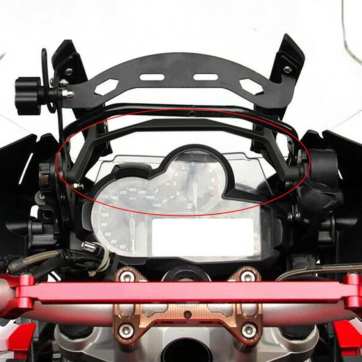 Front Windshield Bracket Mount for BMW R1200GS Adventure (2014-2019)