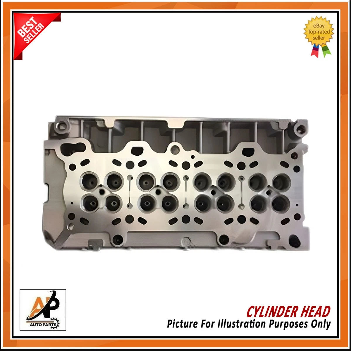 Cylinder Head Bare Replacement for Fiat Ducato 2.3 JTD (2007–2014)