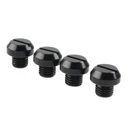 4PCS M10 Motorcycle Mirror Hole Blanking Plugs Screws Caps