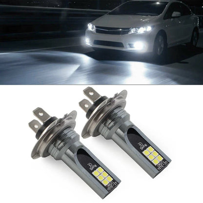 Super Bright H7 LED Headlight Bulbs for Car High Low Beam DRL