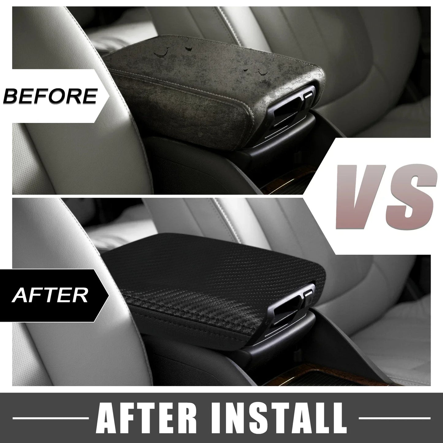 Center Console Pad Armrest Cover for Hyundai Tucson (2022-2023)