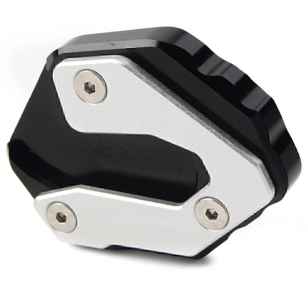 CNC Black Side Kickstand Extension Plate for Yamaha MT-09 Tracer, XSR 900