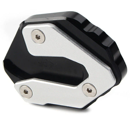 CNC Black Side Kickstand Extension Plate for Yamaha MT-09 Tracer, XSR 900