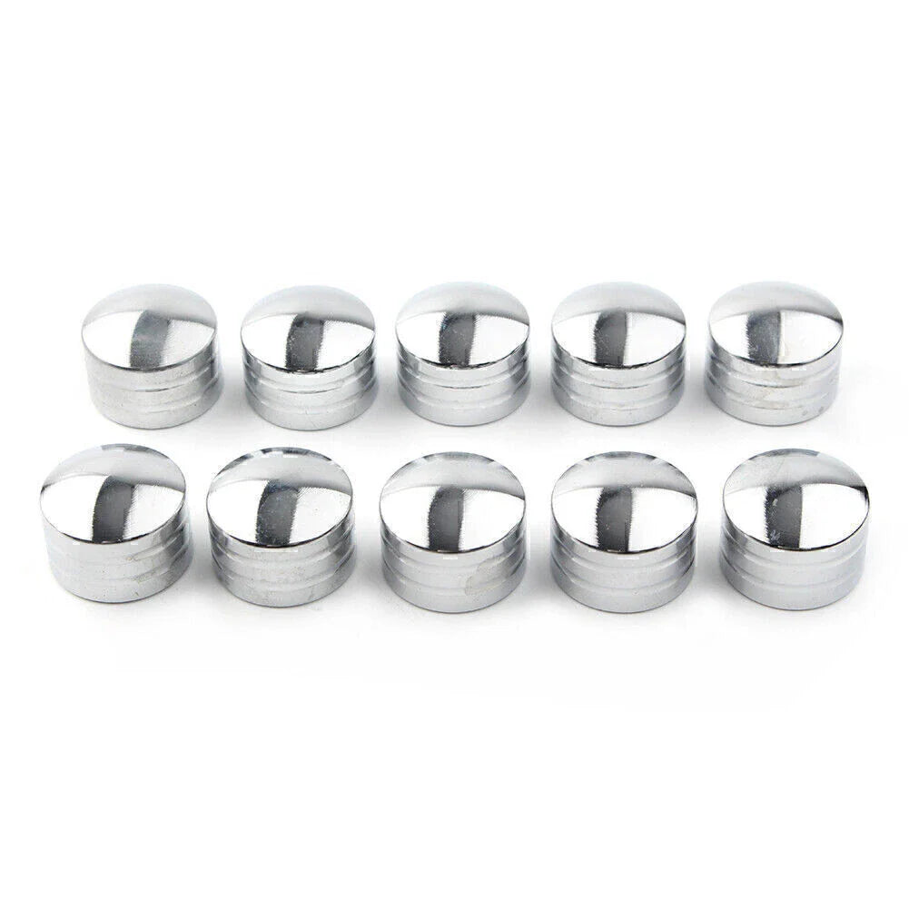 9mm CNC Inner Small Motor Bolt Topper Caps Covers for Harley
