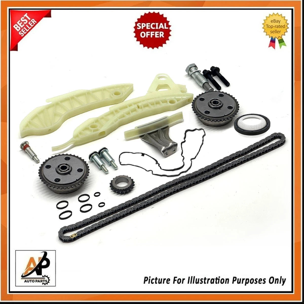 Engine Timing Chain Kit Heavy Duty for BMW Mini N12 1.6 (2007–2013)