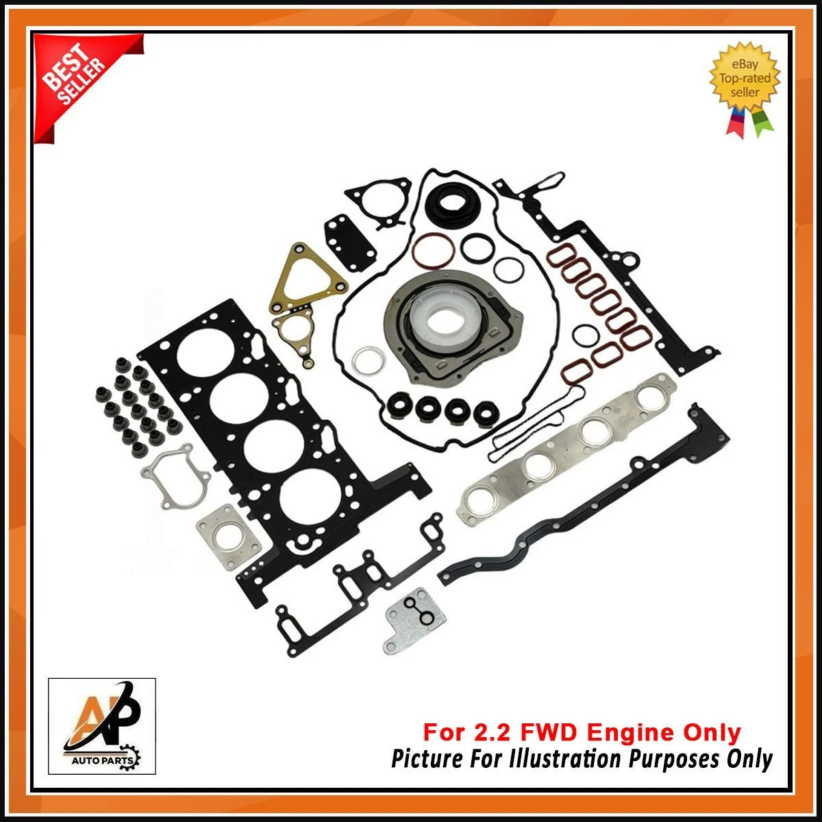 Engine Gasket Set Replacement for Ford Transit Ranger 2.2 TDCI FWD (2011–2019)