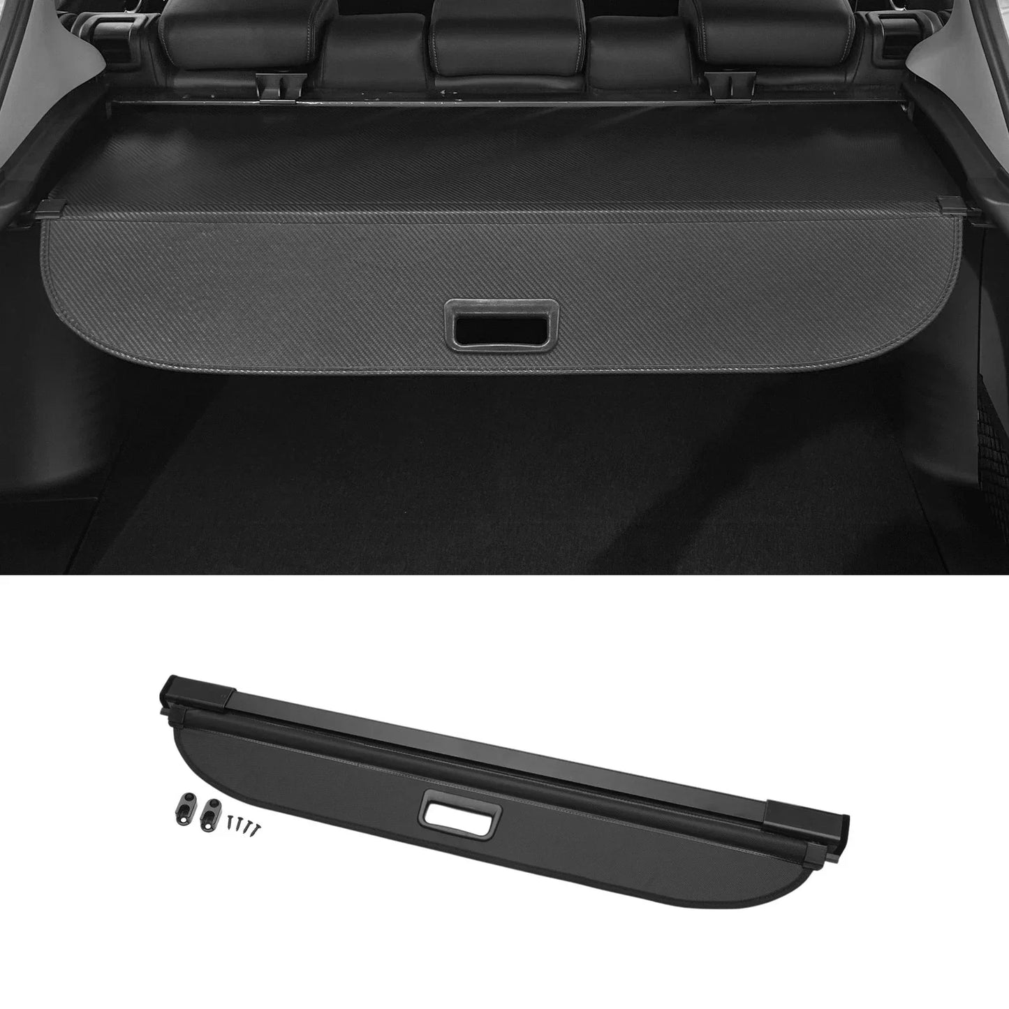 Retractable Cargo Cover for Lexus NX200t (2015-2017) Gloss Black
