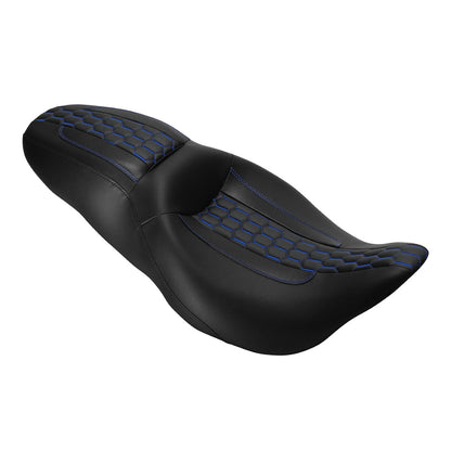 Rider Passenger Seat for Harley Touring Road King Electra Glide (2009-2023)
