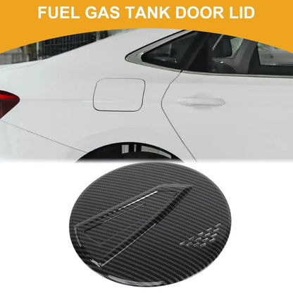 Fuel Tank Door Cap for Chevy Blazer 2020-2025 Gas Tank Flap Carbon Fiber Black