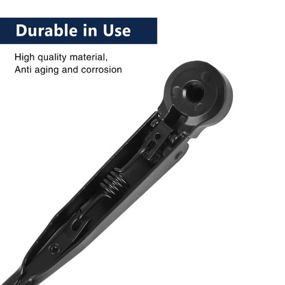 Rear Windshield Wiper Blade Arm Set 2 x 285mm for Dodge Caliber (2008-2017)