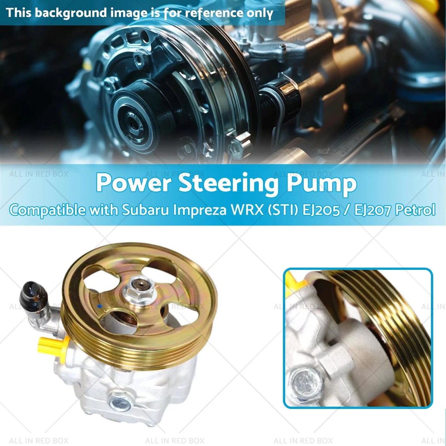 Power Steering Pump for Subaru Impreza WRX STI EJ205 EJ207 (2001-2007)