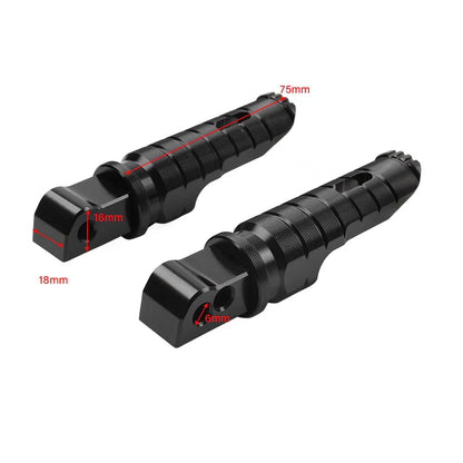 Rear Footrests Pegs for Benelli BN302S (2018-2023) & QJMotor Race 250 350
