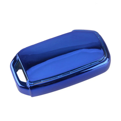 Blue TPU Remote Control Housing Cover for KIA K5, Soul, Telluride, Sorento (2021-2022)