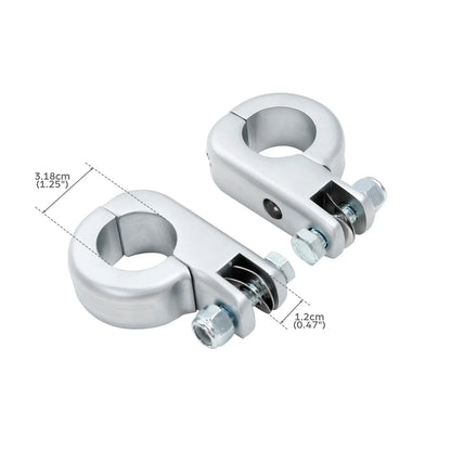 1-1/4" Engine Guard Footpeg Mounting Clamp for Harley CVO Limited (2020)