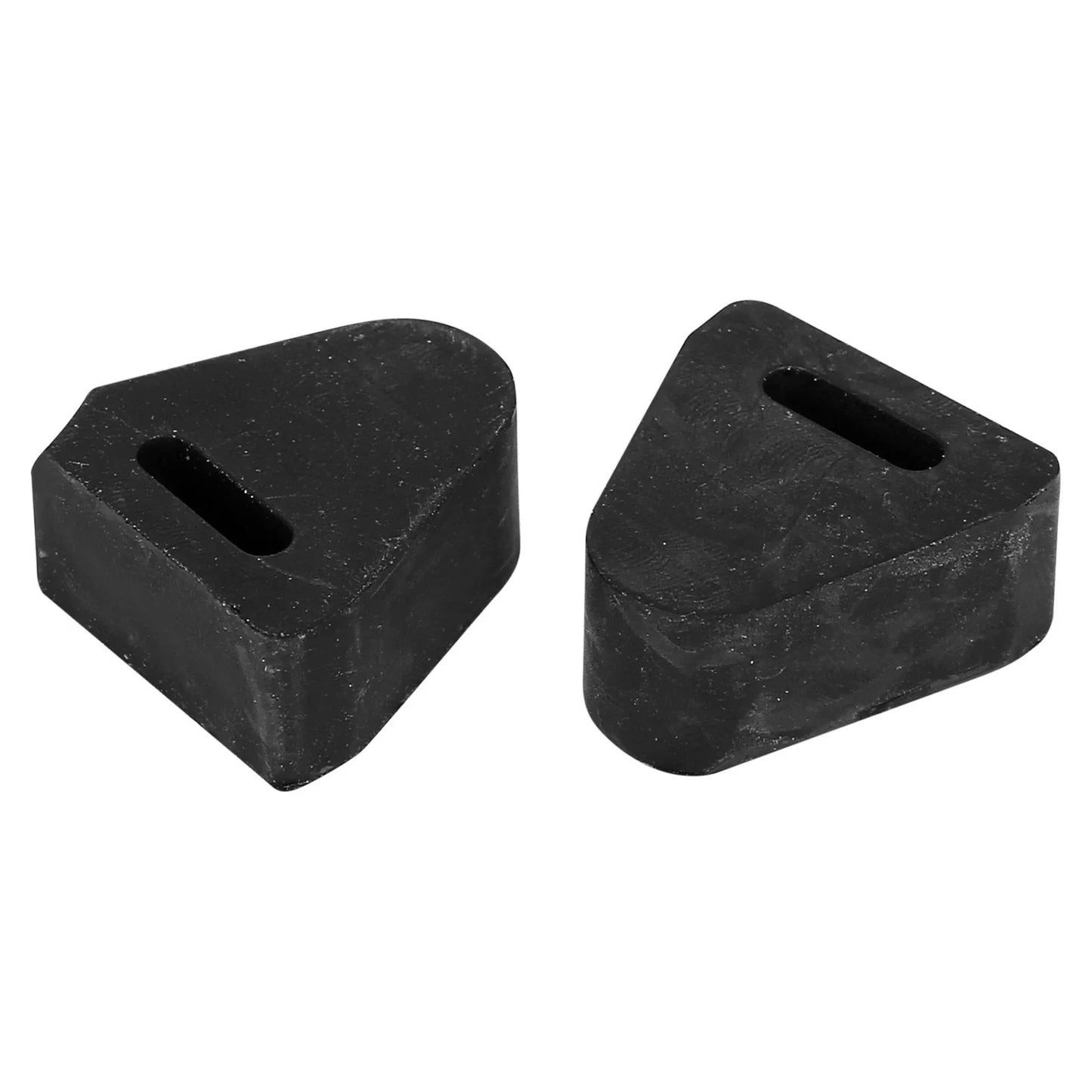 2 x Black Tailgate Latch Rubber Stops for Chevrolet Silverado