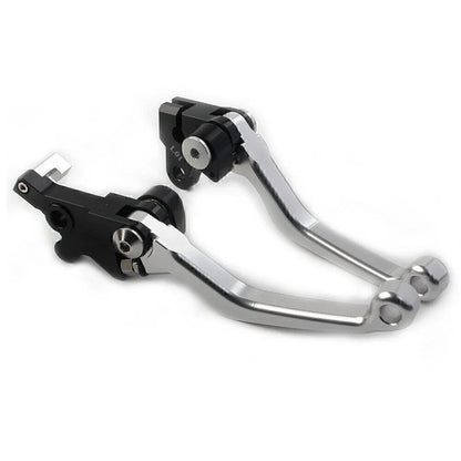 CNC Silver Pivot Brake Clutch Levers for Honda XR250 XR400 (1995-2007)