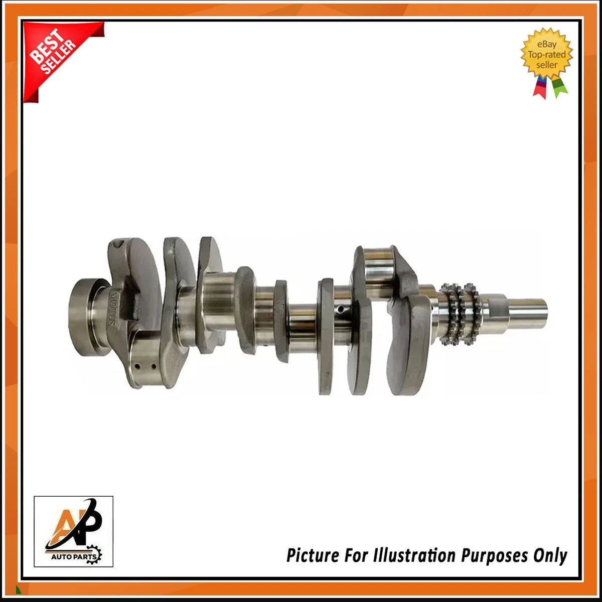 Crankshaft Rebuild Kit Alloy Steel for Range Rover Sport II L494 (2014–2019)