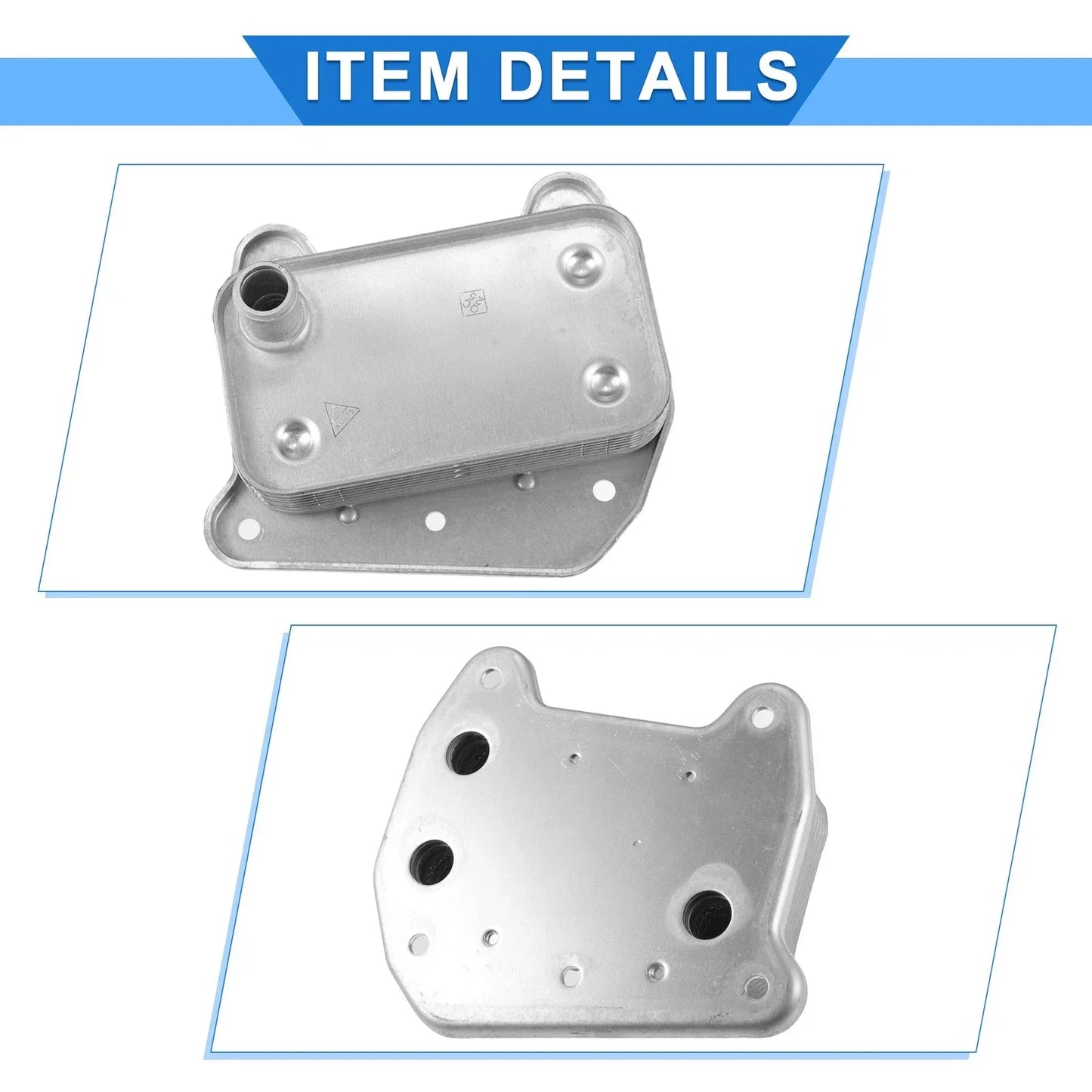 Engine Oil Cooler with Seals for Dodge Sprinter 3500 (2007-2018)