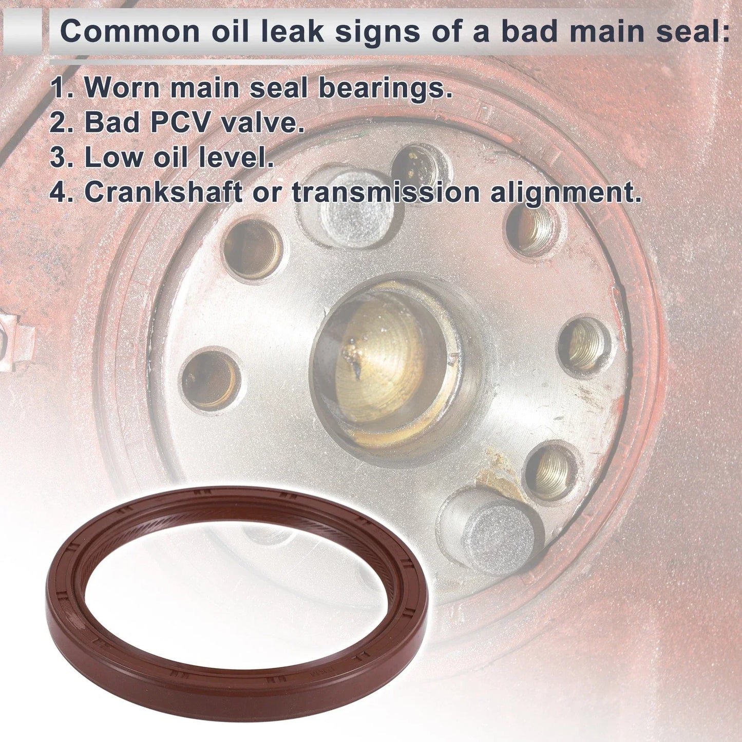Rear Crankshaft Oil Seal for Honda Civic (2001-2016)