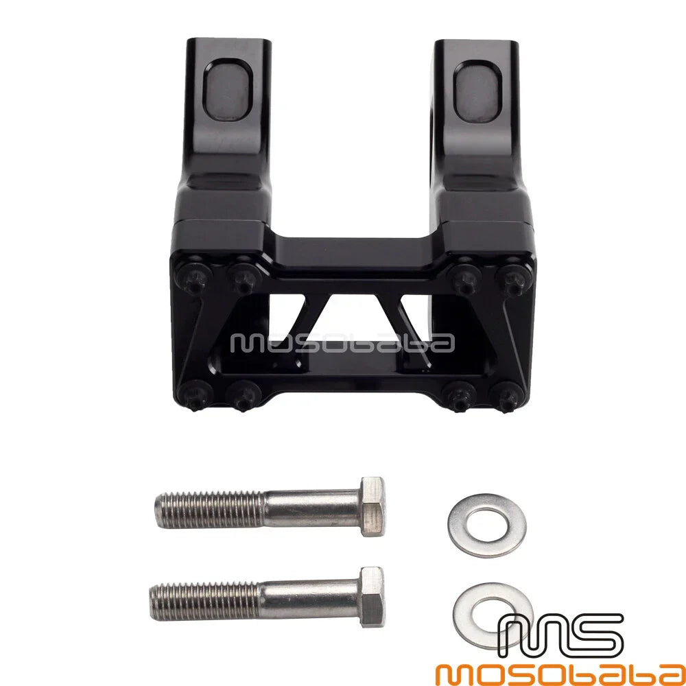 1. 1.5" Pullback Style Handlebar Riser for Harley Iron 883/1200 Street Bob