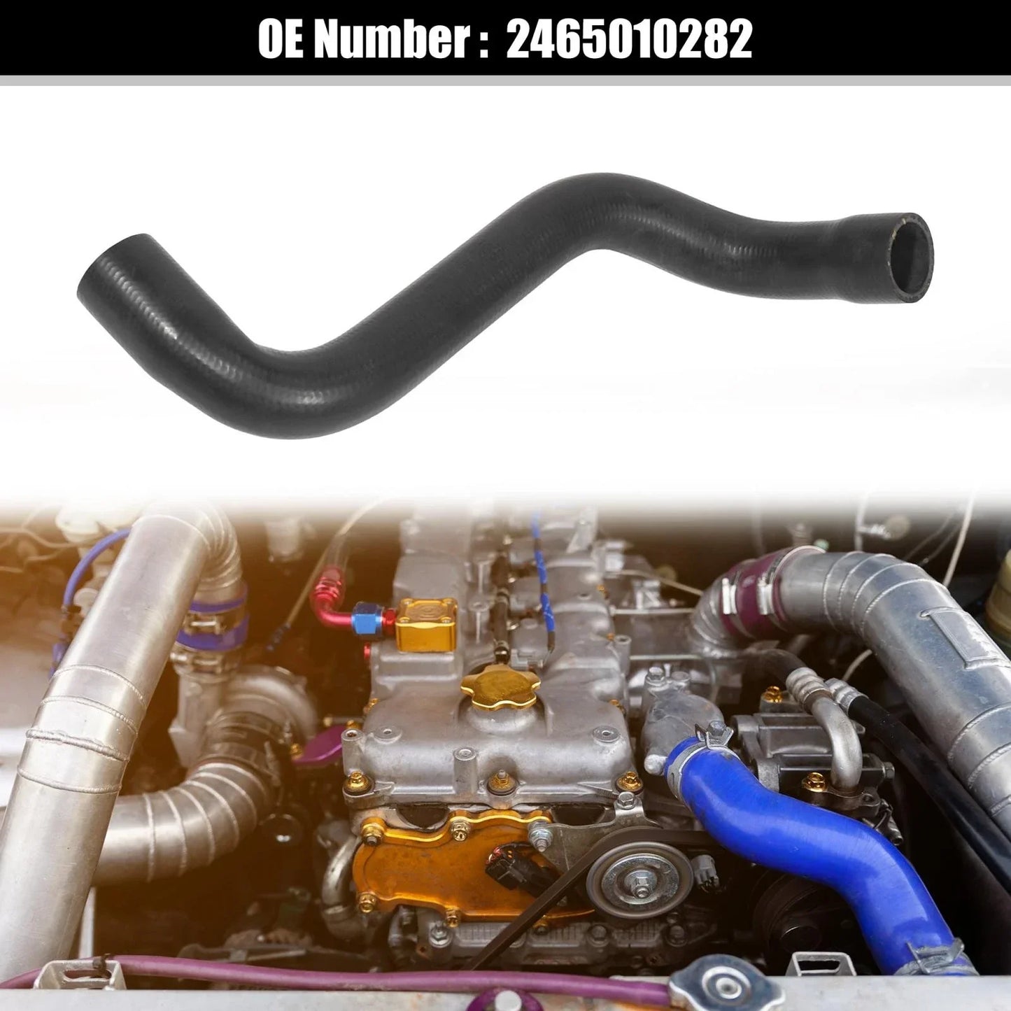 Lower Radiator Coolant Hose for Mercedes-Benz GLA250 2015-2020
