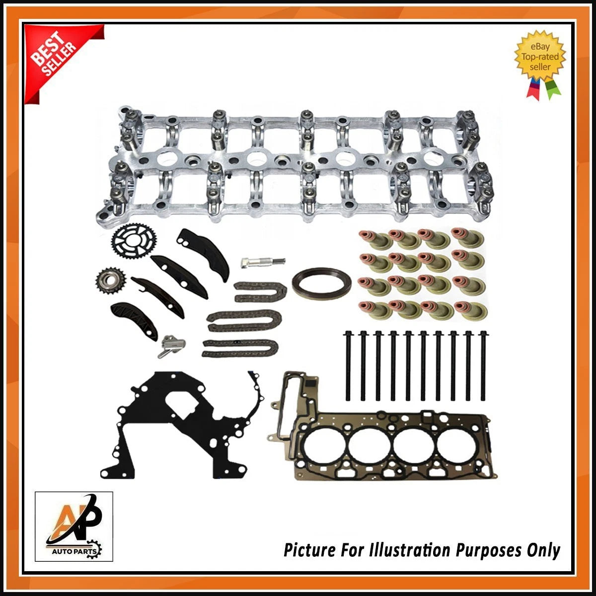 Cam Carrier Replacement Kit for BMW N47D20 2.0L Diesel (X1 X3 X5) (2009–2015)