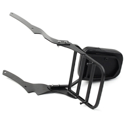 Backrest Sissy Bar Luggage Rack for Yamaha V-Star XVS400 XVS650 (98-13)
