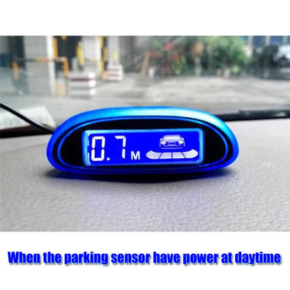Blue Light Sensor Reverse Backup Radar Monitor System for Cars
