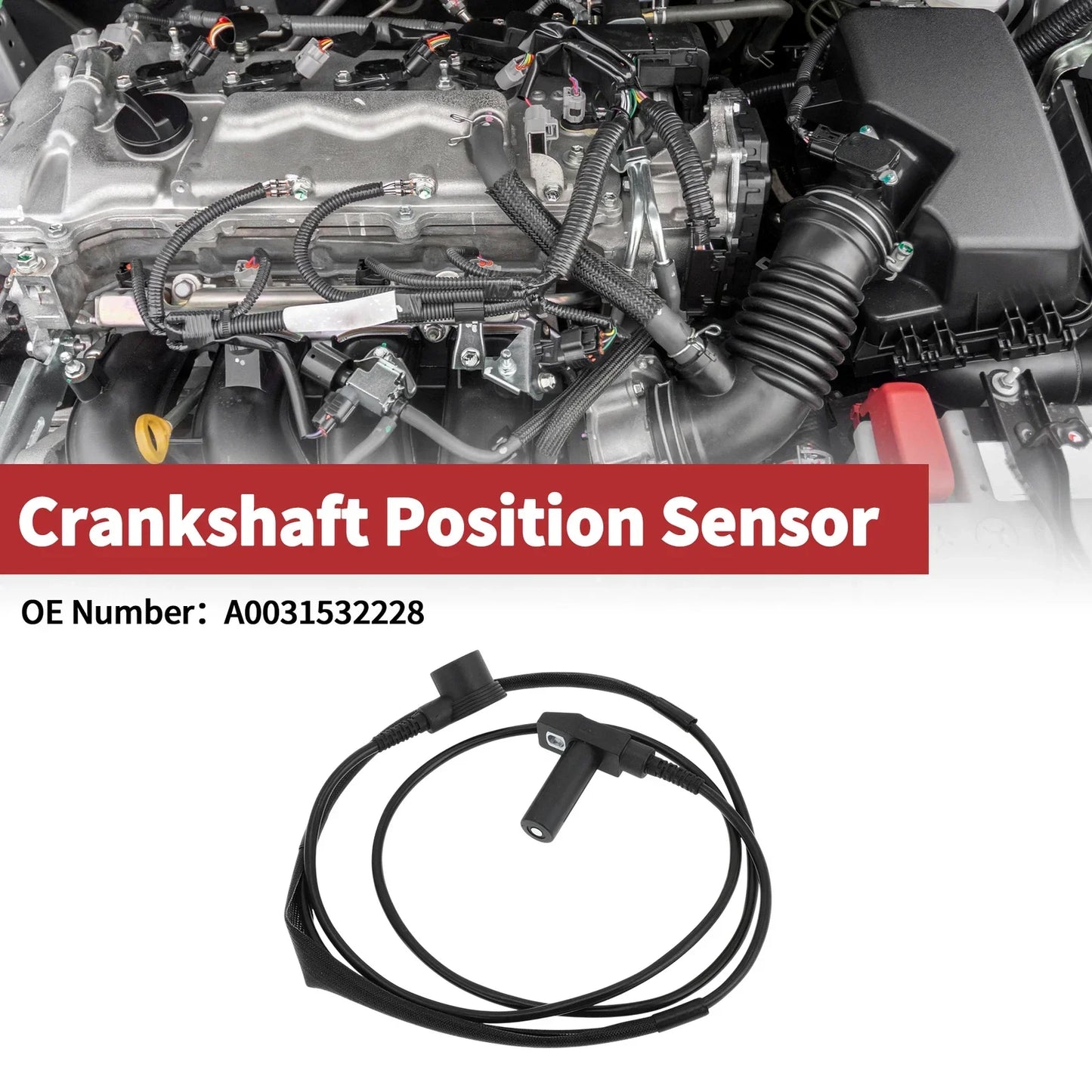 Crankshaft Position Sensor for MERCEDES-BENZ W140 S600 6.0 (1993-1998)