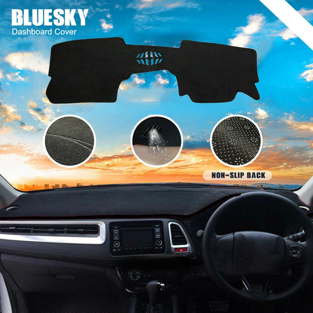 Non-Slip Dash Mat Cover for Mazda CX-30 2019-2023 Black
