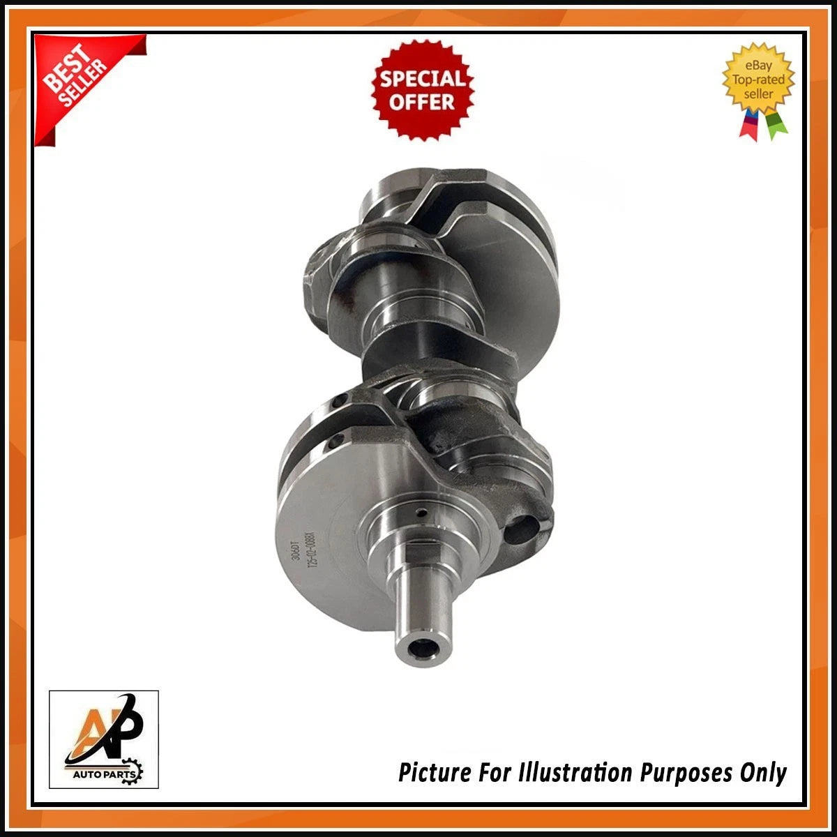 Forged Crankshaft Heavy Duty New for Land Rover Range Rover Sport 3.0 Diesel (2005–2013)