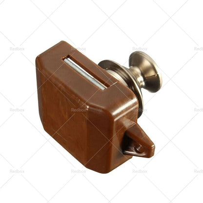 Push Button Latch Knob Catch Lock for RV Drawer Cupboard Door (AU)