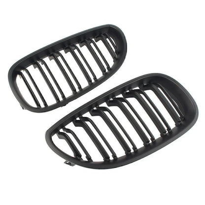 Matte Black Upper Bumper Grill Mesh Grille for BMW E60 E61 M5 2004-2009