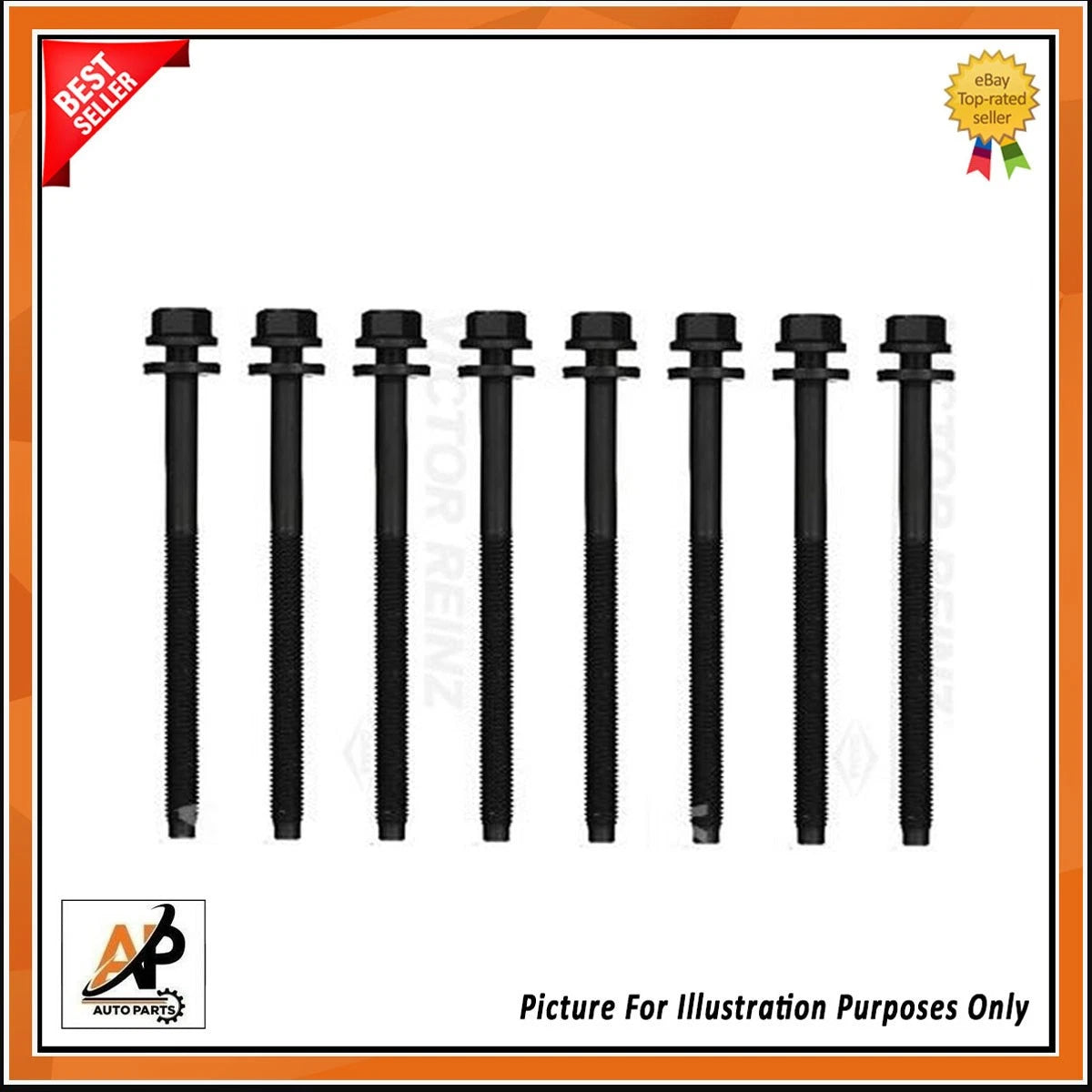 Engine Head Bolts Set for Jaguar S Type V6 3.0 (AJV6) (1999–2008)