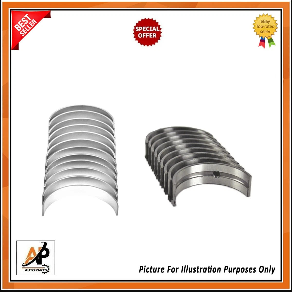Forged Crankshaft with Bearings for Land Rover Range Rover 4.4 TDV8 (2010–2012)