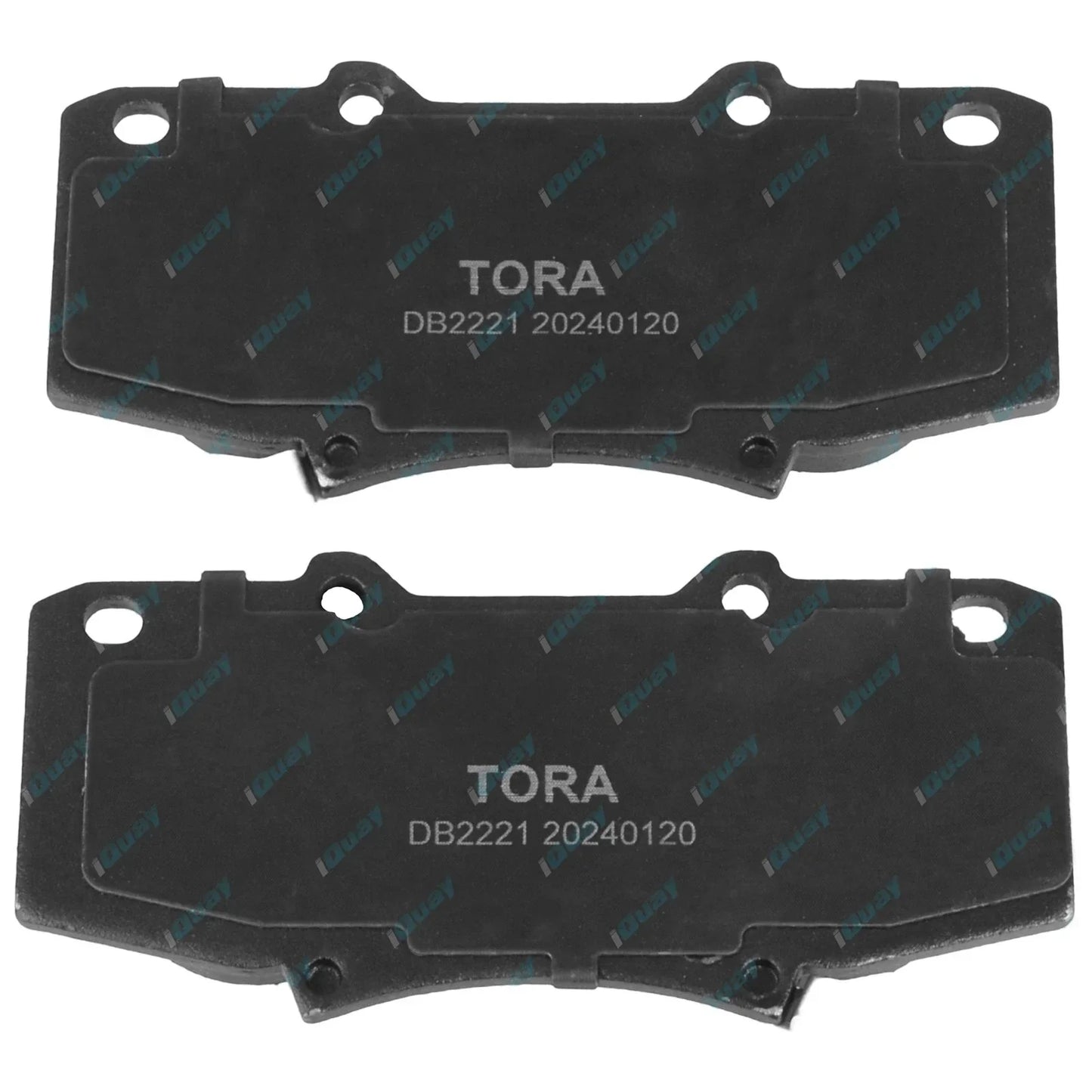 Ceramic Disc Brake Pads Set for Toyota Hilux KUN26R 3.0L 1KD-FTV (2010-2015)