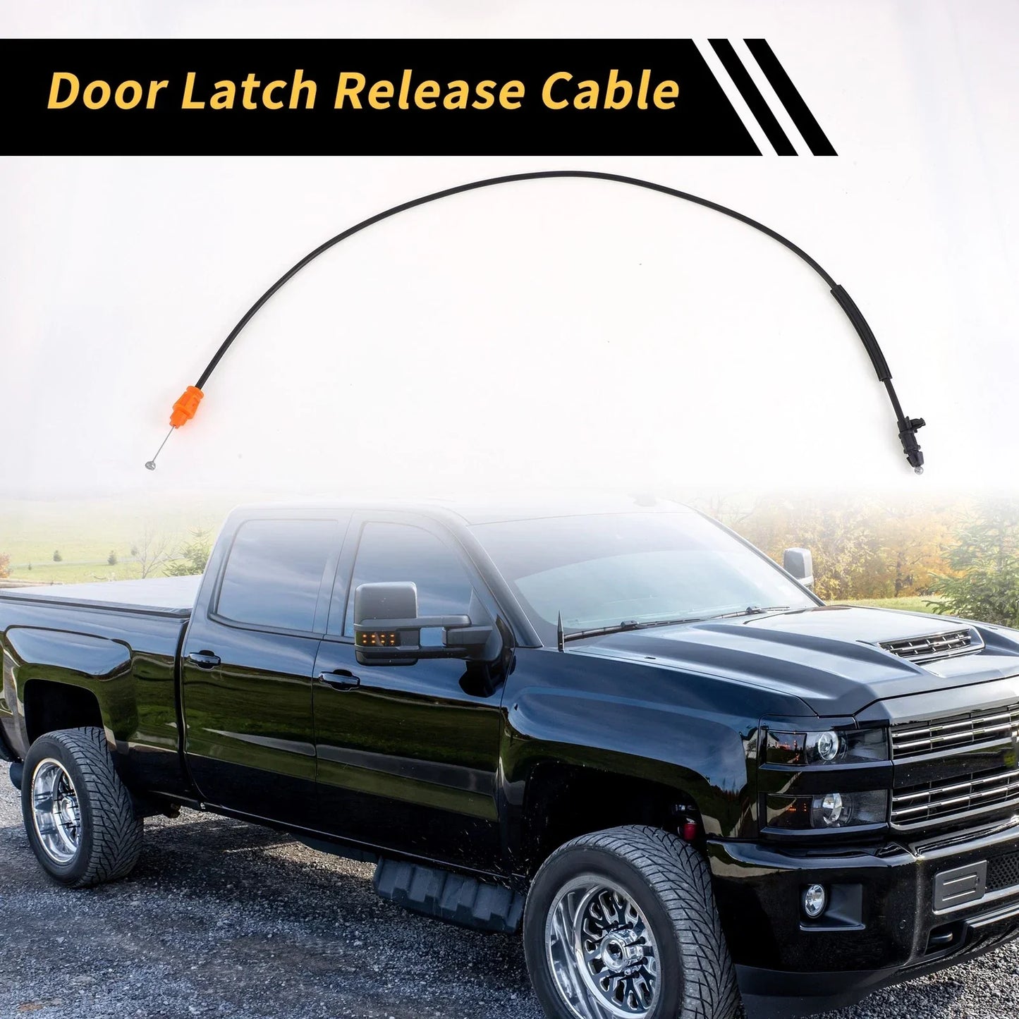 Door Latch Release Cable for Chevrolet Silverado & GMC Sierra (2014-2019)