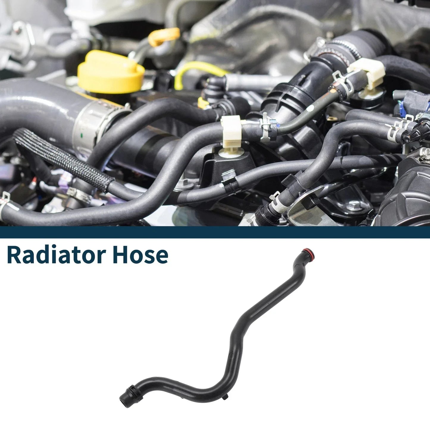 Radiator Hose for Porsche Cayenne 2011-2018 Plastic Coolant Pipe