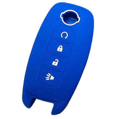 Silicone Keychain Cover for Nissan KICKS Rogue Pathfinder 4 Button (2017-2023)