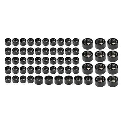 61x Engine Bolt Topper Caps for Harley Touring Road King Electra Glide (1999-2006)