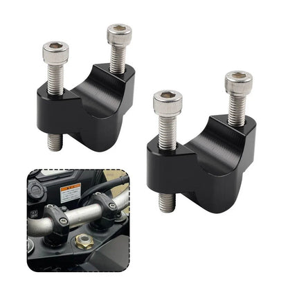 1 1/8" 28mm Handlebar Riser Clamp Mount Bracket Black for CFMOTO 800MT (2021-23)