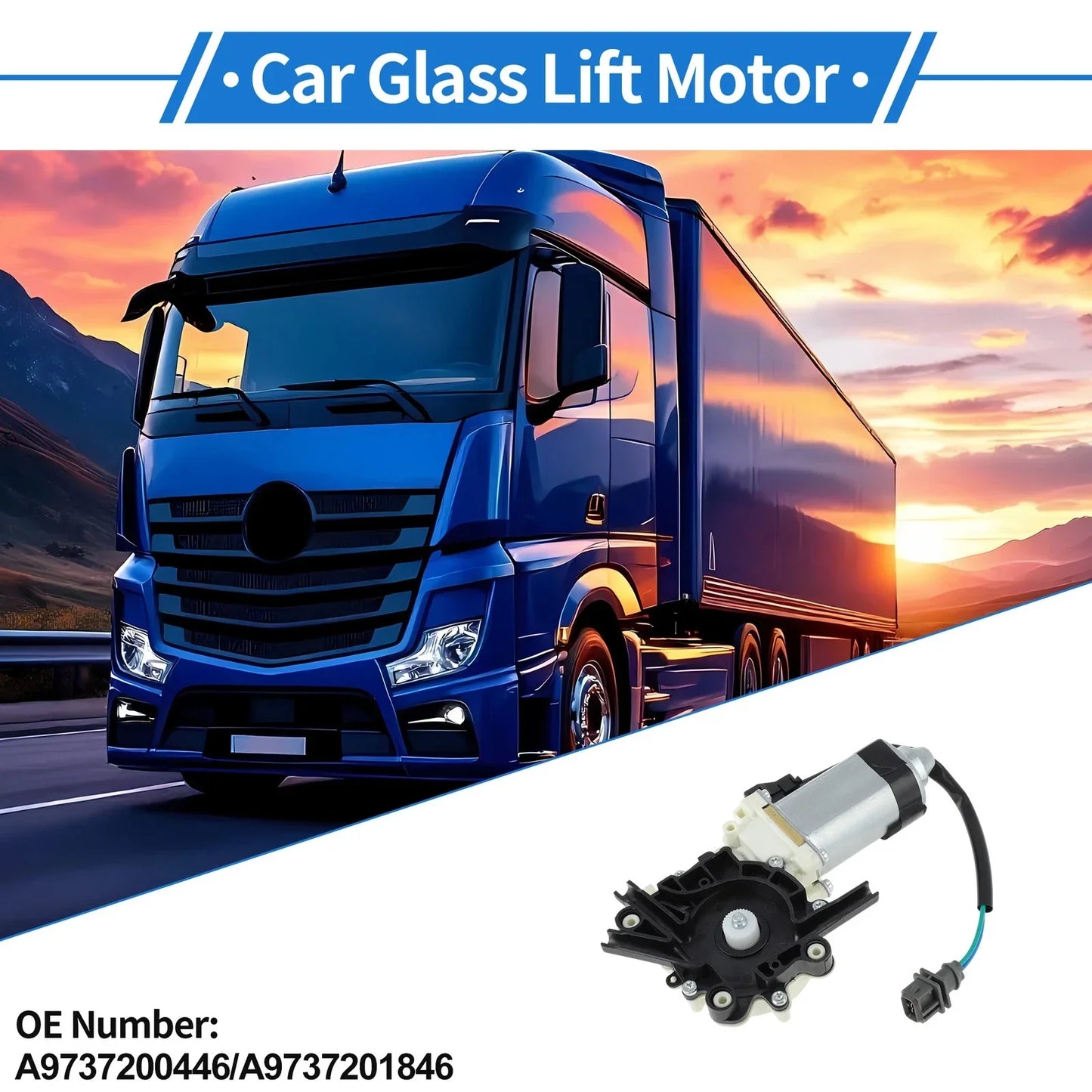 Power Window Regulator Lift Motor for MERCEDES-BENZ Atego Axor (2004-2013)