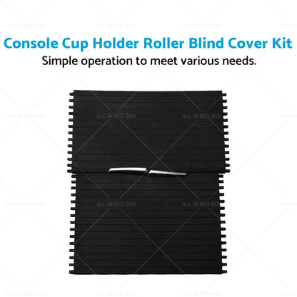 Cup Holder Roller Blind Cover for BMW X5 X6 E70 E71 (2007-2014)